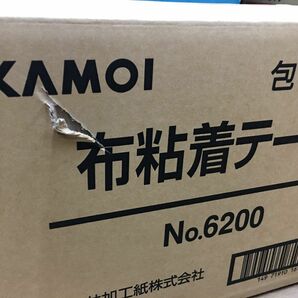 ☆KAMOI 布粘着テープ 50mm×25m No.6200 30巻入り 外箱ダメージ有 未使用未開封品の画像6