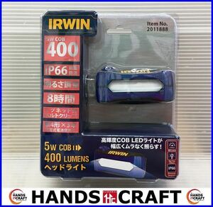 IRWIN ヘッドライト 2011888　未使用品 LEDライト （1）