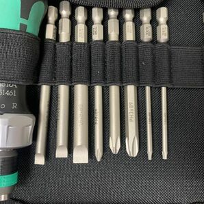 ▽【中古品】Wera ヴェラ KK 60RA 2 クラフトフォームコンパクト 17点セット ラチェットドライバー 極美品の画像7