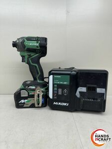 ♪ HiKOKI WH36DC 中古 インパクトドライバ 36V バッテリー 充電器付き【中古】