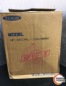 日動 コードリール NF-EK34L-15A　開封済み未使用品 2.0ｍ?×3C×30ｍ 屋内型 NICHIDO（2）