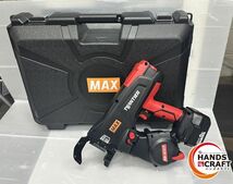 ▼ 【未使用】 マックス 充電式鉄筋結束機 RB-610T-B2C/1450A バッテリ1個付き 充電器別売り【新古品】_画像1