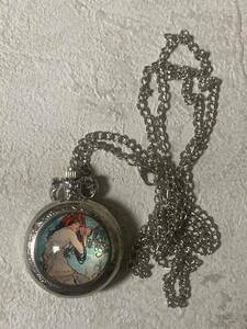 [ pocket watch myu car silver ream work four season / summer ] tface-g [ tag : goods, accessory, amulet, fashion ]1