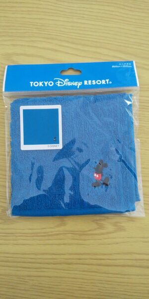 ディズニー リゾート 公式 ミニタオル 新品未使用