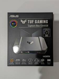 ASUS TUF GAMING CAPTURE BOX CU4K30 ゲームキャプチャーボックス