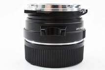 ◆超美品・付属品充実◆ Voigtlander nokton classic 40mm f1.4 Voigtlander VH-6付 フォクトレンダー ノクトンクラシック #2158_画像9