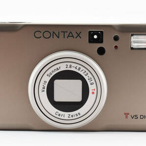 ◆超美品◆ CONTAX コンタックス CONTAX T VS DIGITAL コンパクトフィルムカメラ #2129の画像3