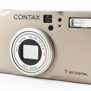 ◆超美品◆ CONTAX コンタックス CONTAX T VS DIGITAL コンパクトフィルムカメラ #2129の画像2