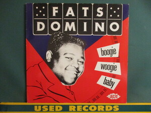 Fats Domino ： Boogie Woogie Baby LP (( 51～53年初期ベスト / 50's R&B / New Orelans ニューオリンズ / 落札5点で送料当方負担