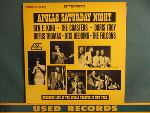 VA ： Apollo Saturday Night LP (( 60's Early Soul, R&B / Ben E. King / Coasters / Otis Redding / Rufus Thomas