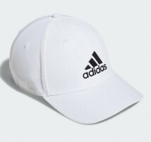 管番048【新品】アディダス　adidas　ゴルフキャップ(PFヘザーツアーキャップ)白_画像1