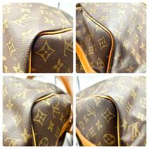 TY1045■ LOUIS VUITTON ルイヴィトン LV キーポル 45 FH0910 バンドリエール モノグラム ボストンバッグ ショルダーバッグ カデナ付き_画像6