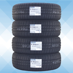 165/55R14 72V GOODYEAR グッドイヤー EFFICIENT GRIP ECO EG01 24年製 正規品 4本送料税込 \22,000 より 1の画像1