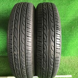 【615】バリ山 145/80R13 ダンロップ EC202 2021年製 2本