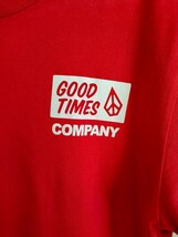 VOLCOMボルコム Good timesビッグカラーロゴTシャツ　M_画像4