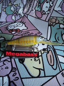 Megabass DEEP-X200 メガバス シール目のディープＸ リップの付け根が後方にあるタイプです