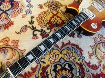 上位機種 希少 1978年製 Heerby Les Paul Standard LS900 LS1200 春日楽器 Dimarzio PAF 角足 無垢板 バーズアイ Gibson Tokai Burny 4.6kg_画像6