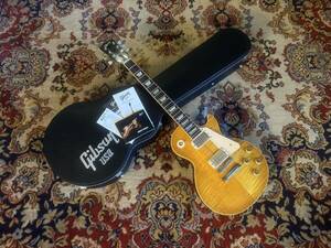 初期個体 2008年製 Gibson LesPaul HoneyBurst 1958 Standard Traditional Plus ギブソン レスポール トラディショナル スタンダード 50s