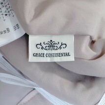 グレースコンチネンタル GRACE CONTINENTAL★オールインワン★フリーサイズ★ドッキング オフショルダー パフスリーブ バイカラー フリル_画像7