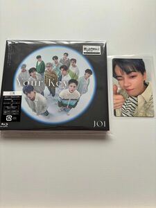 JO1 鶴房汐恩　Your Key JO1盤 Blu-ray + CD セルカ トレカ