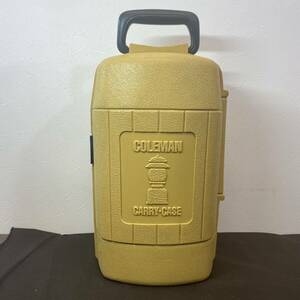 【MH-6848】中古美品 Coleman コールマン クライムシェルケース ランタンケース イエロー 77年 6月 前期型 ビンテージランタン