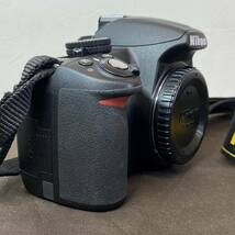 【MH-6707】中古品 Nikon ニコン デジタル一眼レフカメラ D3100 SIGMA ZOOM 18-200mm 3.5-6.3 DC OS HSM バッテリー3個_画像3