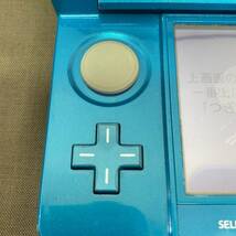 ●【MH-6973】中古品 任天堂 ニンテンドー3DS CTR-001 アクアブルー 本体のみ 初期化済み 【レターパックプラス可】_画像2