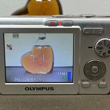 ●【MH-6767】中古品 OLYMPUS オリンパス FE-190 コンパクトデジカメ 充電器付属 コンデジ カメラ【レタパプラス可能】_画像9