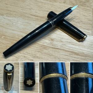 ☆MONTBLANC モンブラン 万年筆 ☆ブラック × ゴールド ☆筆記用具 文房具 ☆