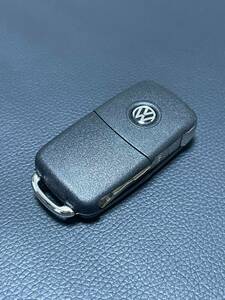 良品 動作確認済み VW フォルクスワーゲン　POLO ポロ 純正キーレス 3ボタン トランク :スマートキー キーレス キー 5K0 837 202 AF