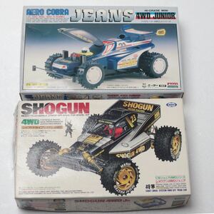 マルイ 4WD Jr. 1/32スケール 未組立 ミニ四駆 2台セット SHOGUN JEANS