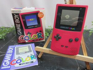 510OL13 Nintendo GAMEBOY COLOR ゲームボーイカラー CGB-001 レッド