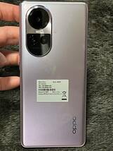 少しだけ使用★バッテリー100%★OPPO Reno10 Pro 5G 6.7インチ メモリー8GB ストレージ256GB★グロッシーパープル★ソフトバンク_画像3