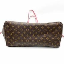 LOUIS VUITTON ルイヴィトン ネヴァーフルGM イカットフラワー トートバッグ モノグラム ピンク_画像4