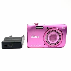 ニコン Nikon COOLPIX S3600コンパクトデジタルカメラ ピンク クールピクス 