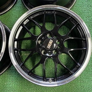 BBS RG-R RG795 RG794 18×9.5J ET＋33 / 18×8.5J ET＋30 PCD120 5穴 BKD PFS ブラックダイヤカット 鍛造 正規品 BMW 深リムの画像4