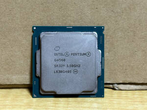 【動作品　保証付　送料185円】Intel pentium G4560 3.5GHz