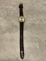 SEIKO セイコー LAURAL ローレル　腕時計 クォーツ レザーベルト 1F20-6D10 18KT 刻印ありメンズ　レディース_画像1