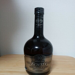 サントリー ウイスキー スペシャル リザーブ10年　未開封　SUNTORY SPECIAL RESERVE 古酒