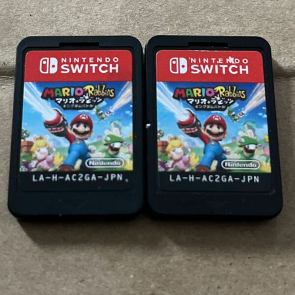 【Switch】 マリオ＋ラビッツ キングダムバトル 美品 ソフトのみ 2点セット 最安値