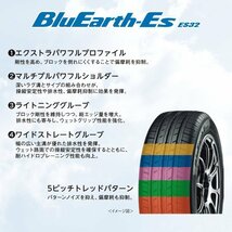 2023年製 YOKOHAMA BluEarth-Es ES32 215/55R17 215/55-17 94V ヨコハマ ブルーアース ECOSの後継モデル 低燃費 4本送料税込50,956円~_画像5