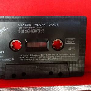 GENESIS WE CAN'T DANCE 輸入カセットテープの画像4