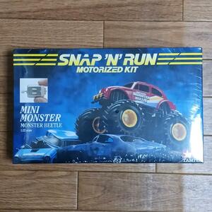 未開封 海外限定 ミニ四駆 タミヤ スナップ＆ラン ミニモンスタービートル Tamiya Mini Monster Beetle Snap N' Run Motorized