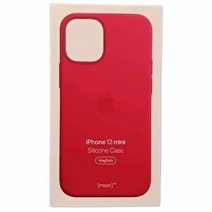 【正規品未使用】iPhone 12 mini シリコンケース MagSafe 赤