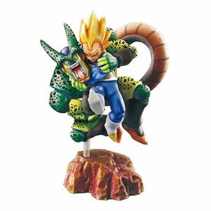 未開封 メガハウスドラゴンボールカプセル・ネオ セル編改 超ベジータvsセル 彩色ver. ドラゴンボール改