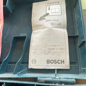 【BOSCH/ボッシュ】GWS8-125C  ディスクグラインダー   ケース付きの画像3