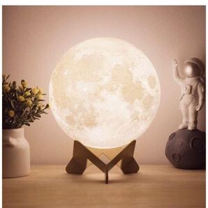 月ライトベッドサイドランプ3Dムーンライト星空ライトスモールナイトライト
