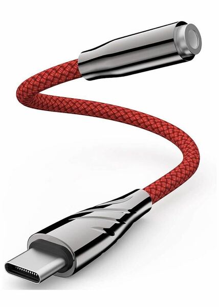 USB Type C to 3.5mm イヤホン変換ケーブル DAC タイプC