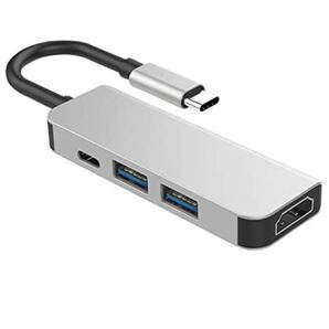 USB Type C ハブ Azhizco Type-C ハブ 4in1 4K
