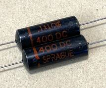 SPRAGUE スプラグ Black Beauty 0.1uf 400V 160P 2本 ブラックビューティー 0.1μF 400DC NOS_画像1